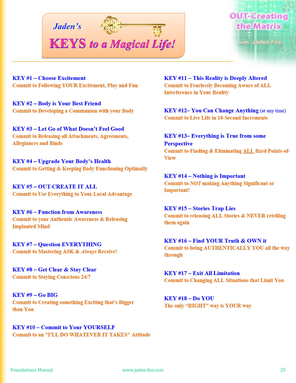 Jaden's Keys to a Magical Life - Image 2